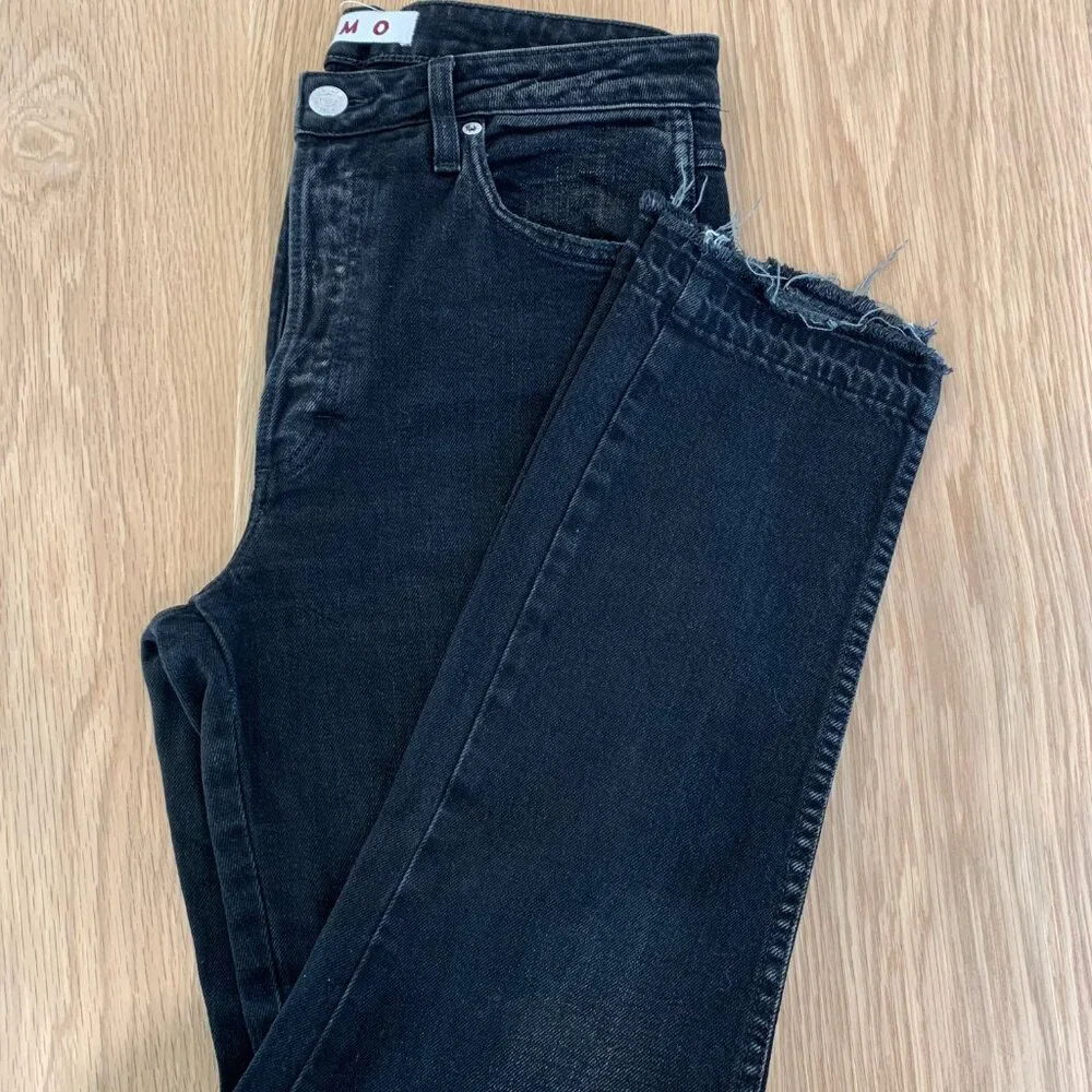 AMO babe high rise slim straight jeans - Picture 9 of 12